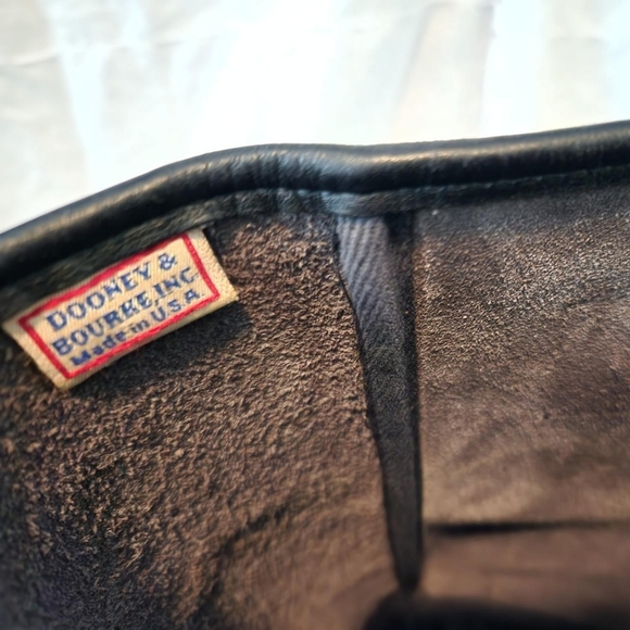 Vintage Dooney And BourkeSuede And Leather Tote - Picture 7 of 11